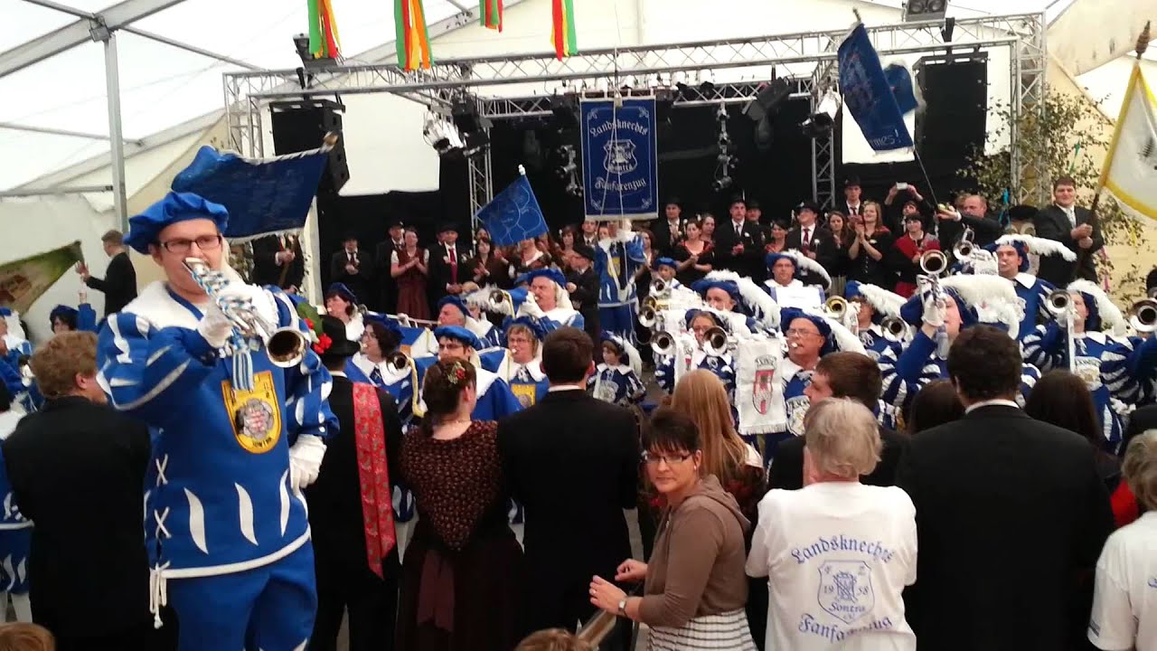 Kirmes Dankmarshausen - Fanfarenzüge 2012.mp4