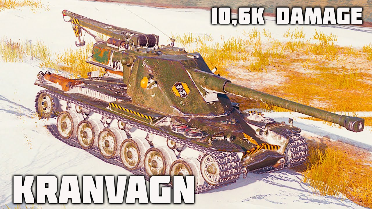 Kranvagn WoT – 7Kills, 10,6K Damage