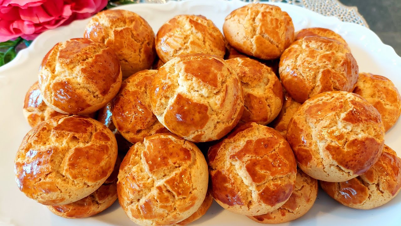 غربية العسل 🍯حلوة عشر دقائق لي شرب الشاي بدون زبدة اقتصادية مشقة هشيشة كدوب في الفم