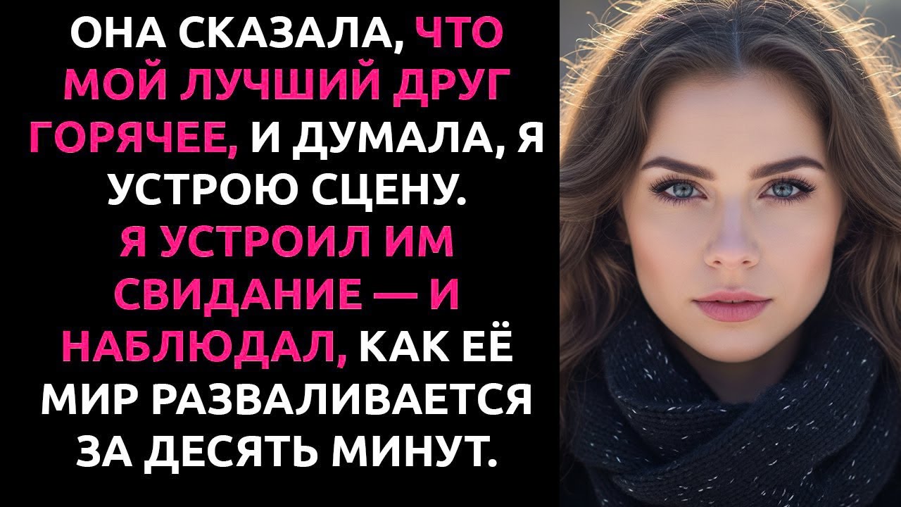 Она сказала_ «ТВОЙ ДРУГ ВЫГЛЯДИТ ЛУЧШЕ». Я устроил ИМ свидание — и мы ОБА её бросили