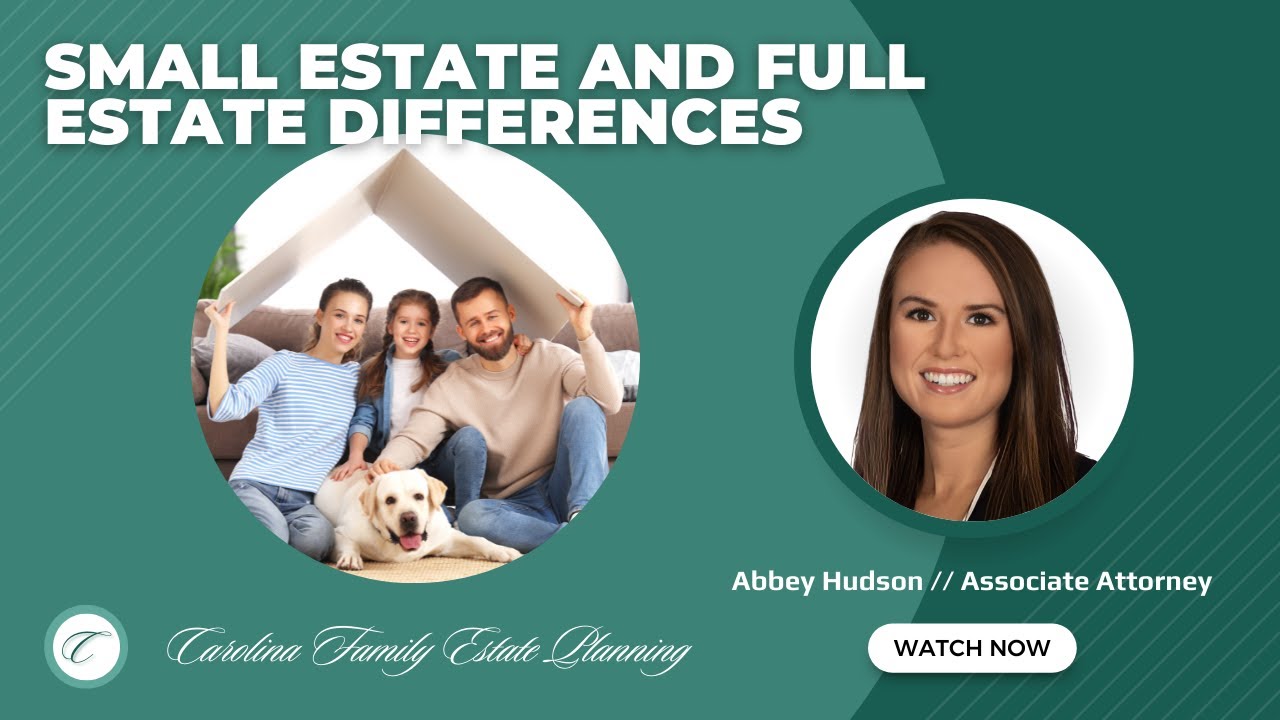 The Difference Between A Small Estate And A Full Estate