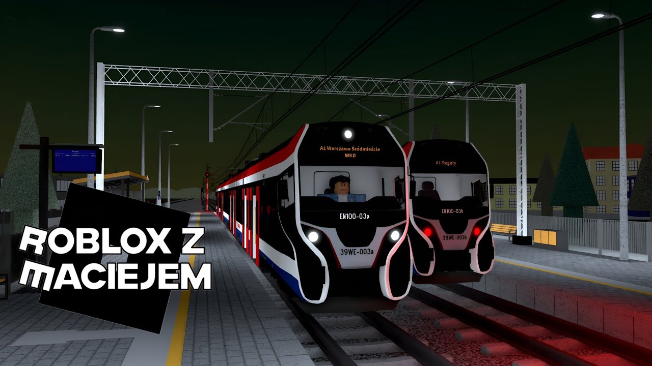 Roblox z Maciejem #207 - Warsaw Railway: Warszawska Kolej Dojazdowa i Newag EN100