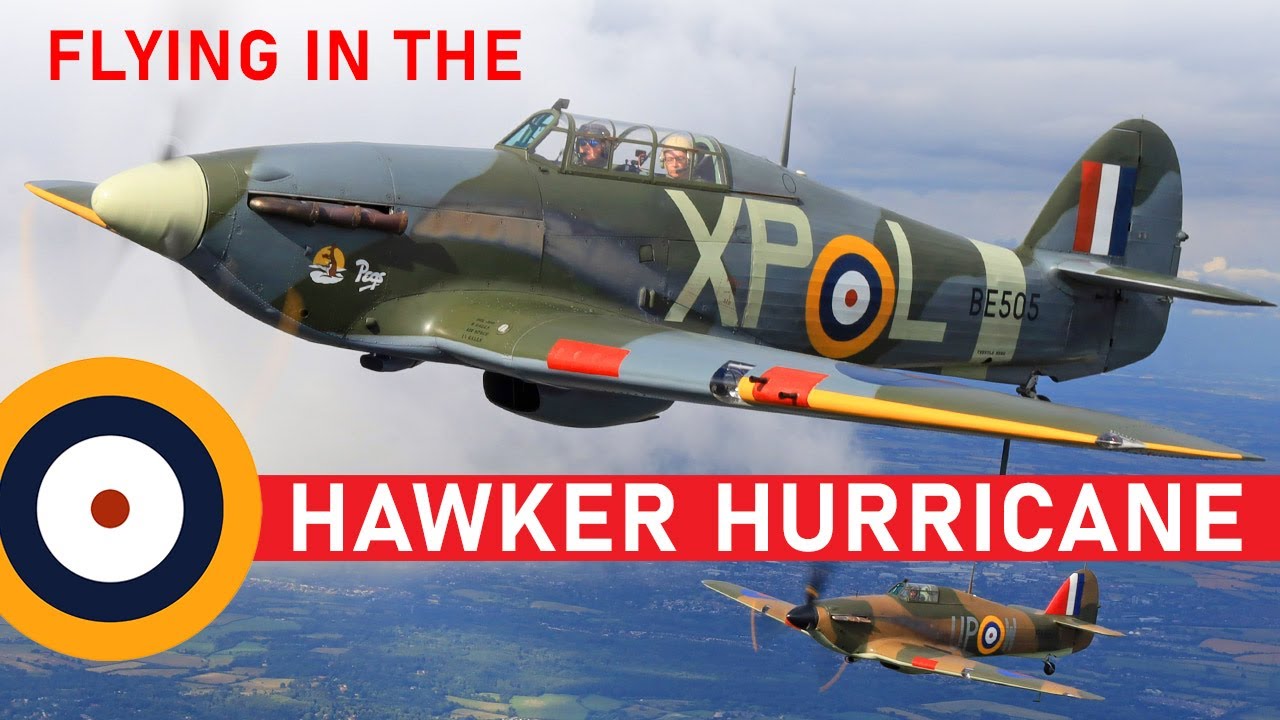 Flying in the Hawker Hurricane