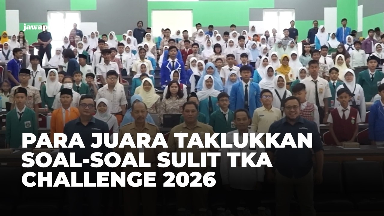 KOTA MADIUN - Para Juara Taklukkan Soal soal Sulit TKA Challenge 2026