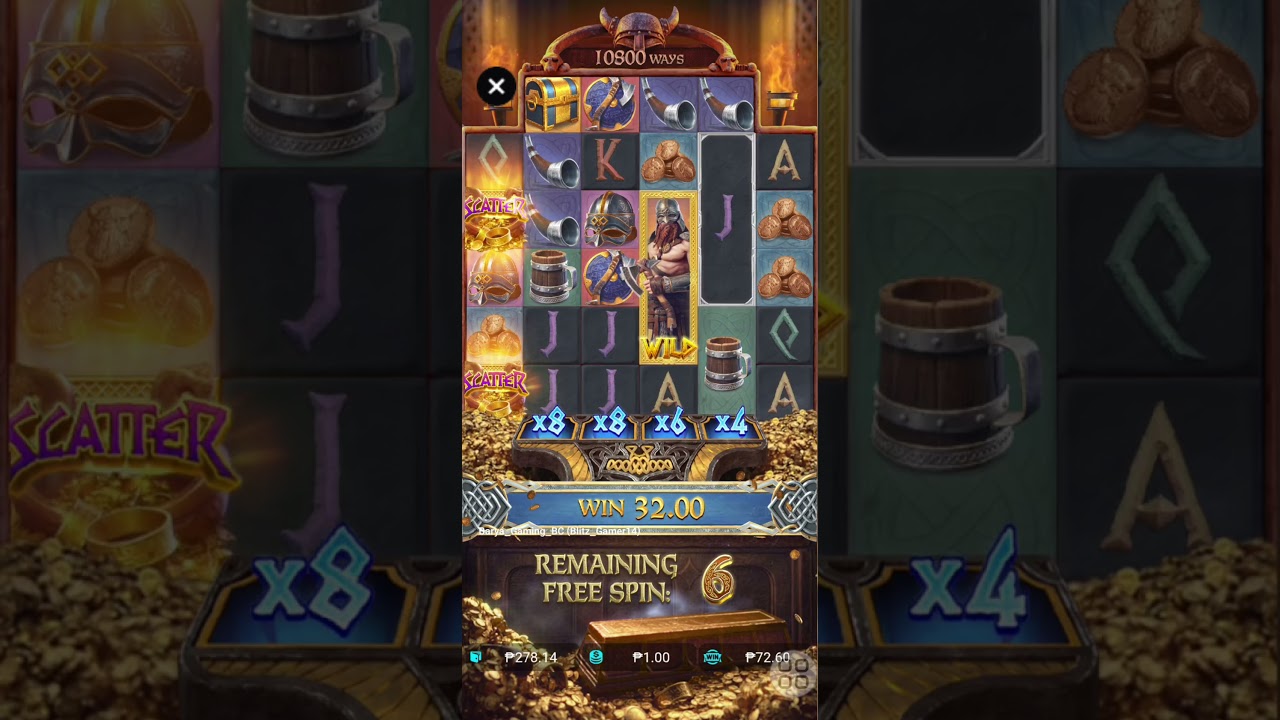 Asgardian Rising (quickie2) #scatterslots #slotscasinogames