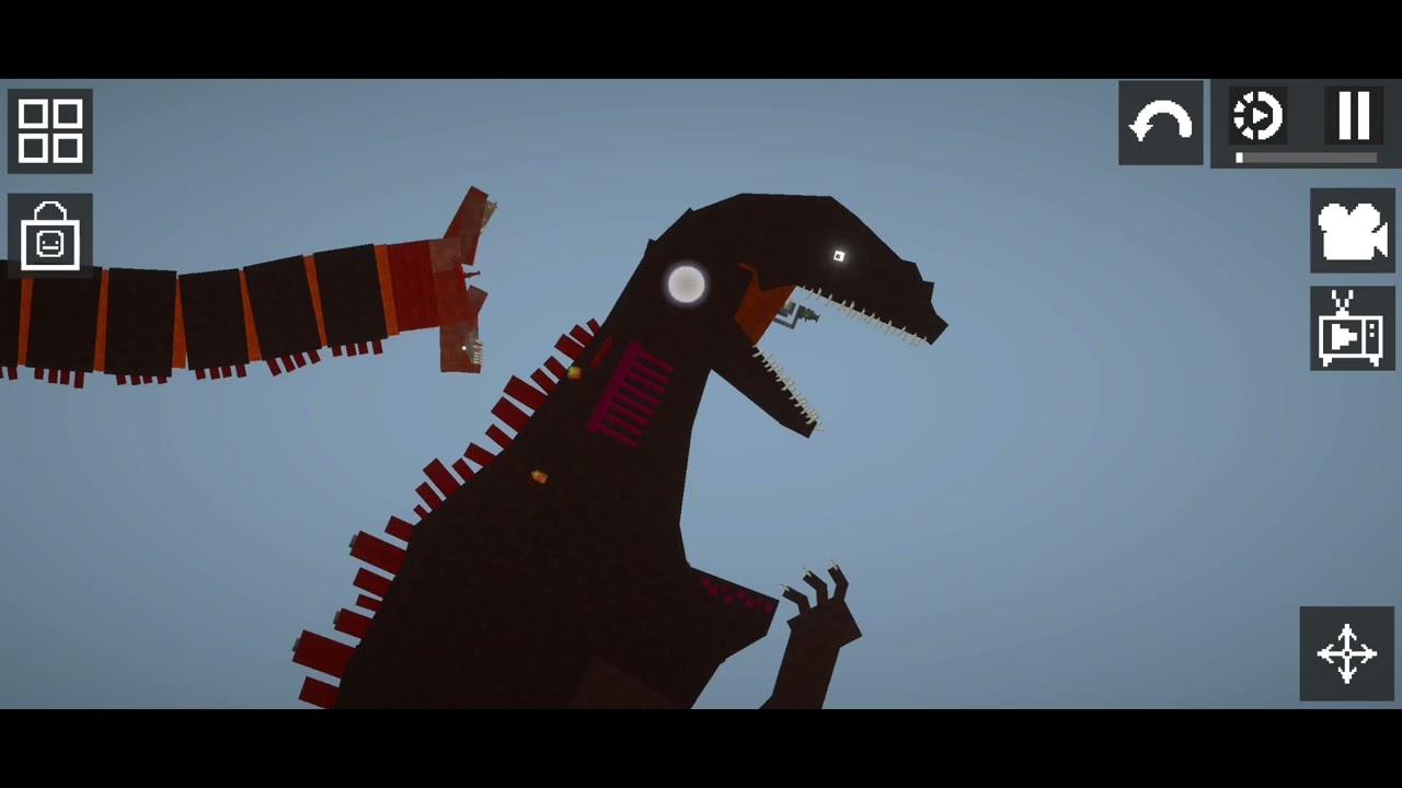La cola de Godzilla bloodbath se rebela