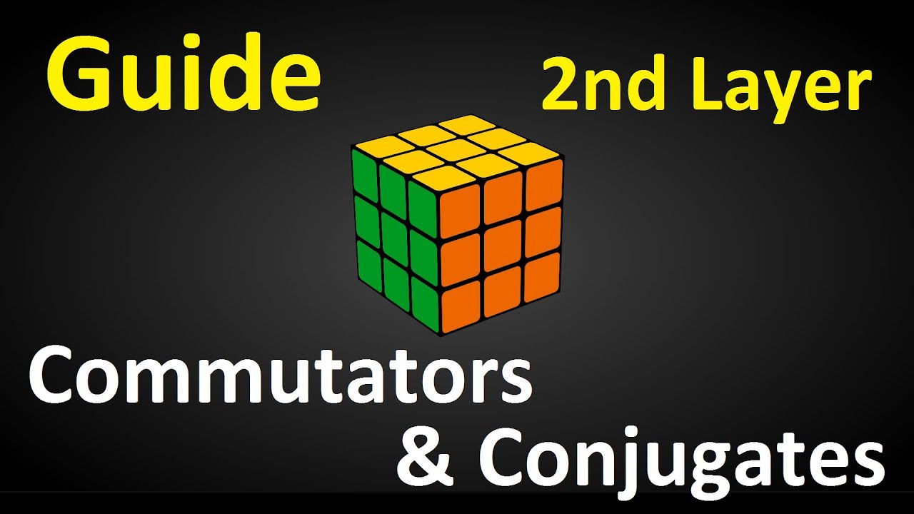 Rubik's Cube: Commutators & Conjugates | Solution of 2nd Layer