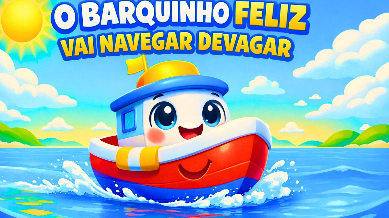 O BARQUINHO FELIZ VAI NAVEGAR DEVAGAR!