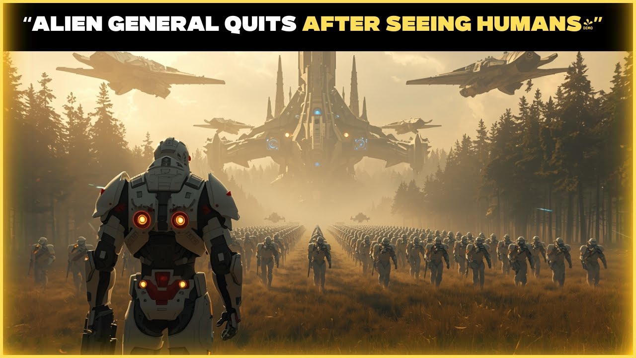 Alien General Witnesses Human Soldiers, Quits on the Spot and Travels to Earth