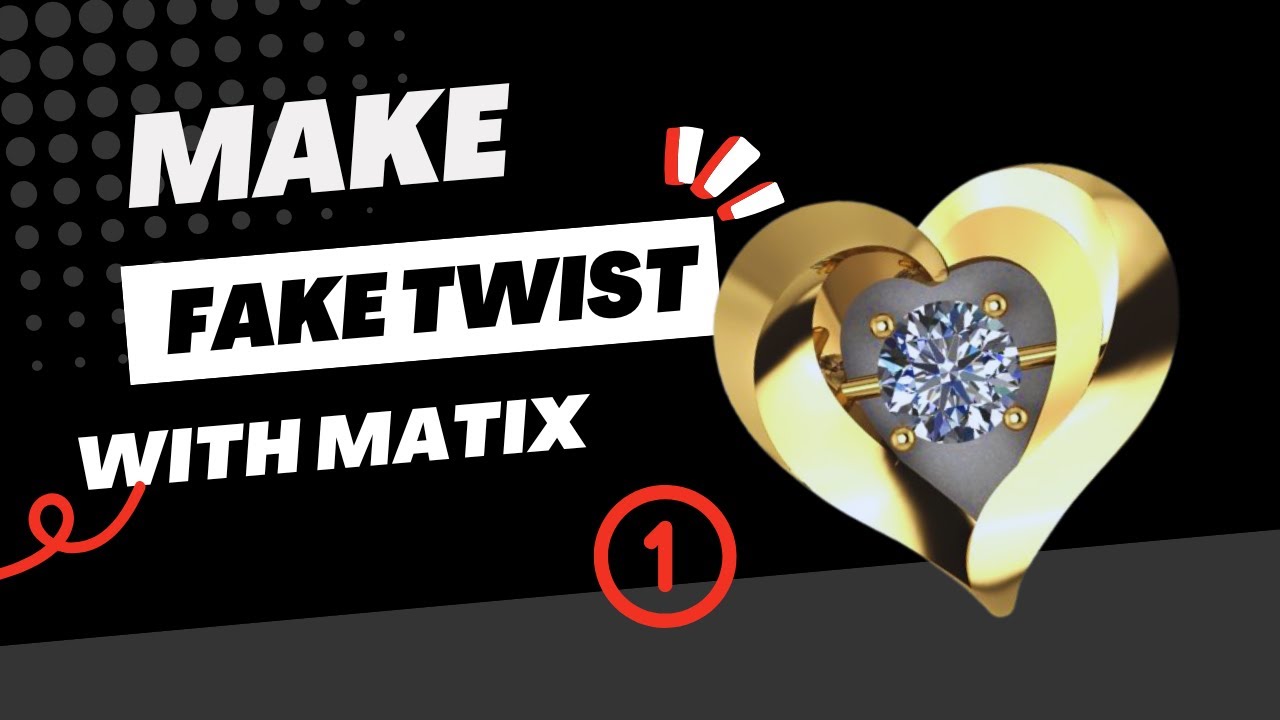 Make fake twist pendant by Matrix_part1