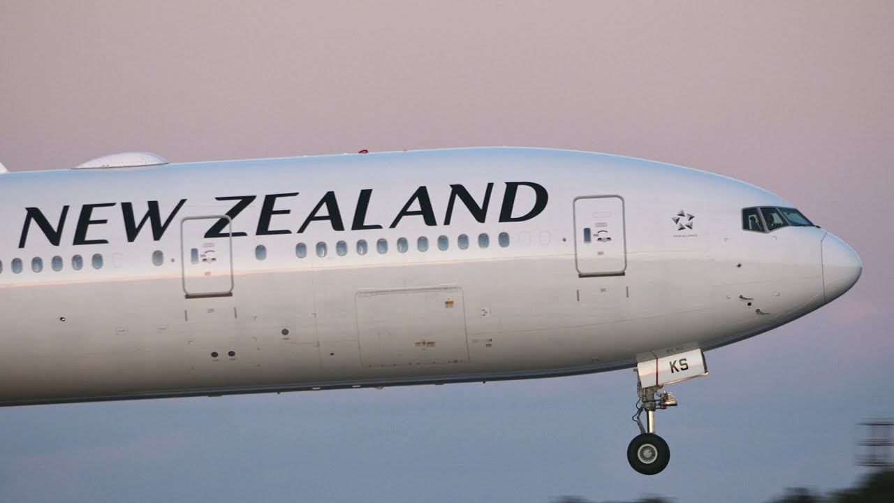 Air New Zealand Boeing 777-300ER ZK-OKS Landing at Narita 16L | NRT/RJAA