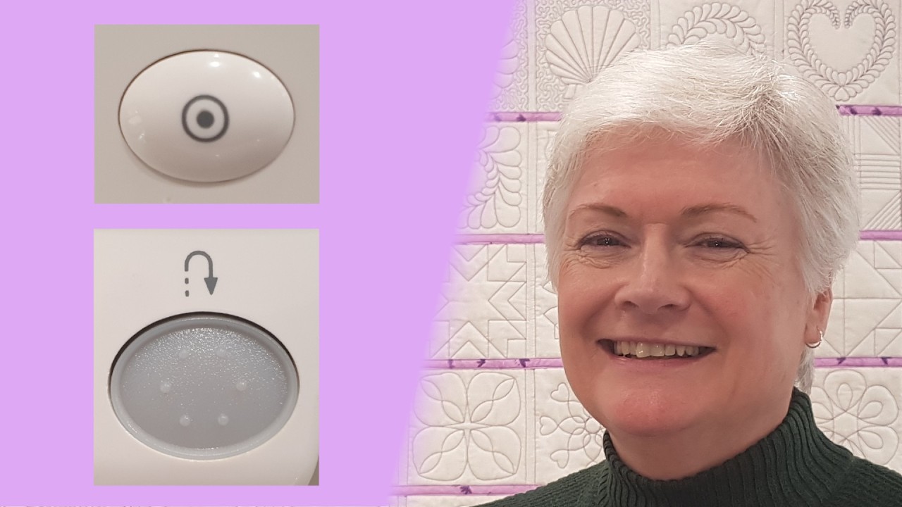 Lock Stitch and Reverse for beginners | Janome Elna
