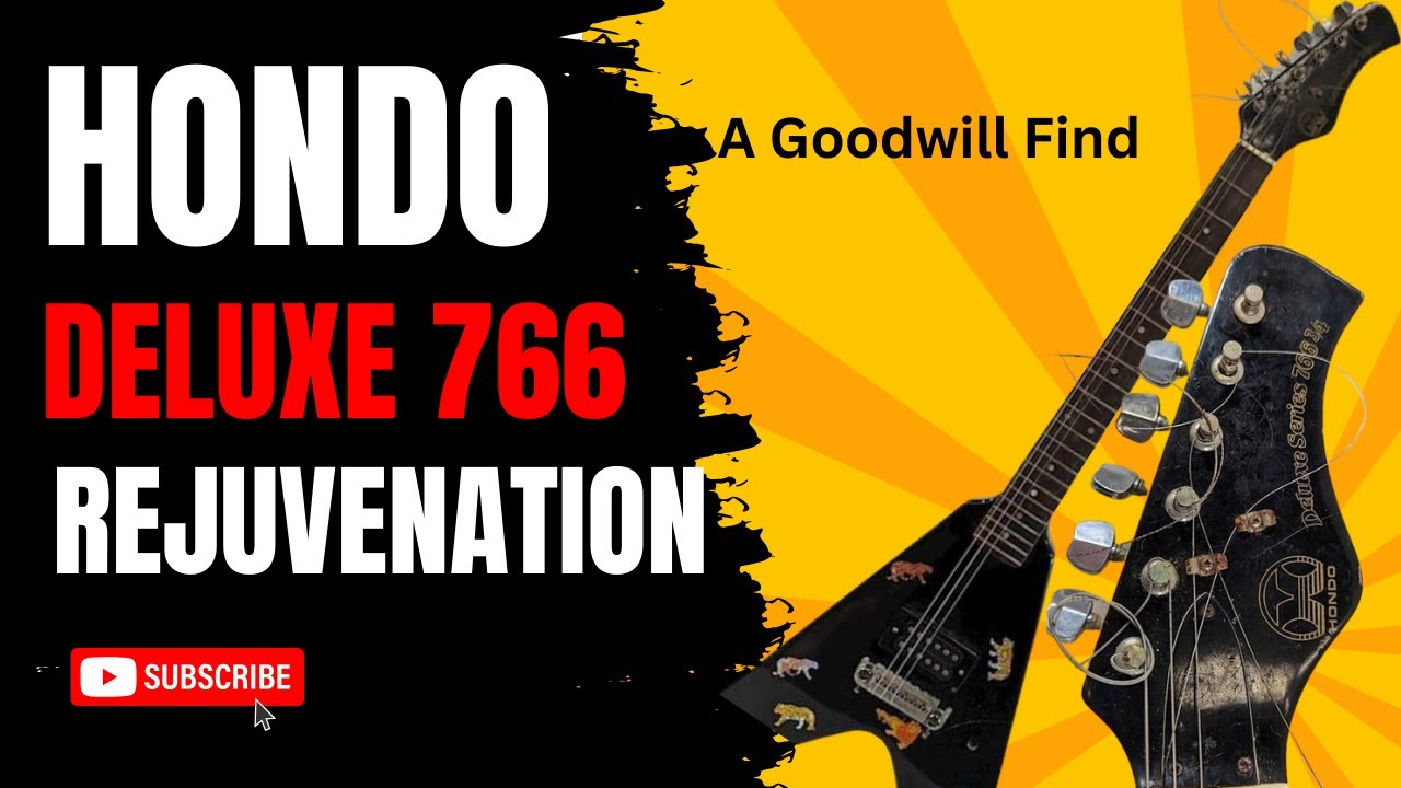 From Trash to Treasure: Hondo 766 Guitar Revival