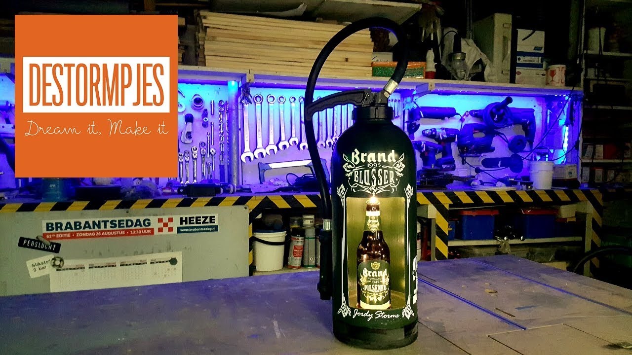 Hoe Maak je een Brand Bier Blusser