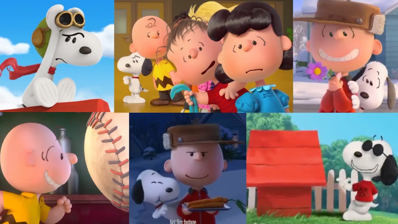 The Peanuts Movie Commercials Compilation All Snoopy, Charlie Brown Ads Review