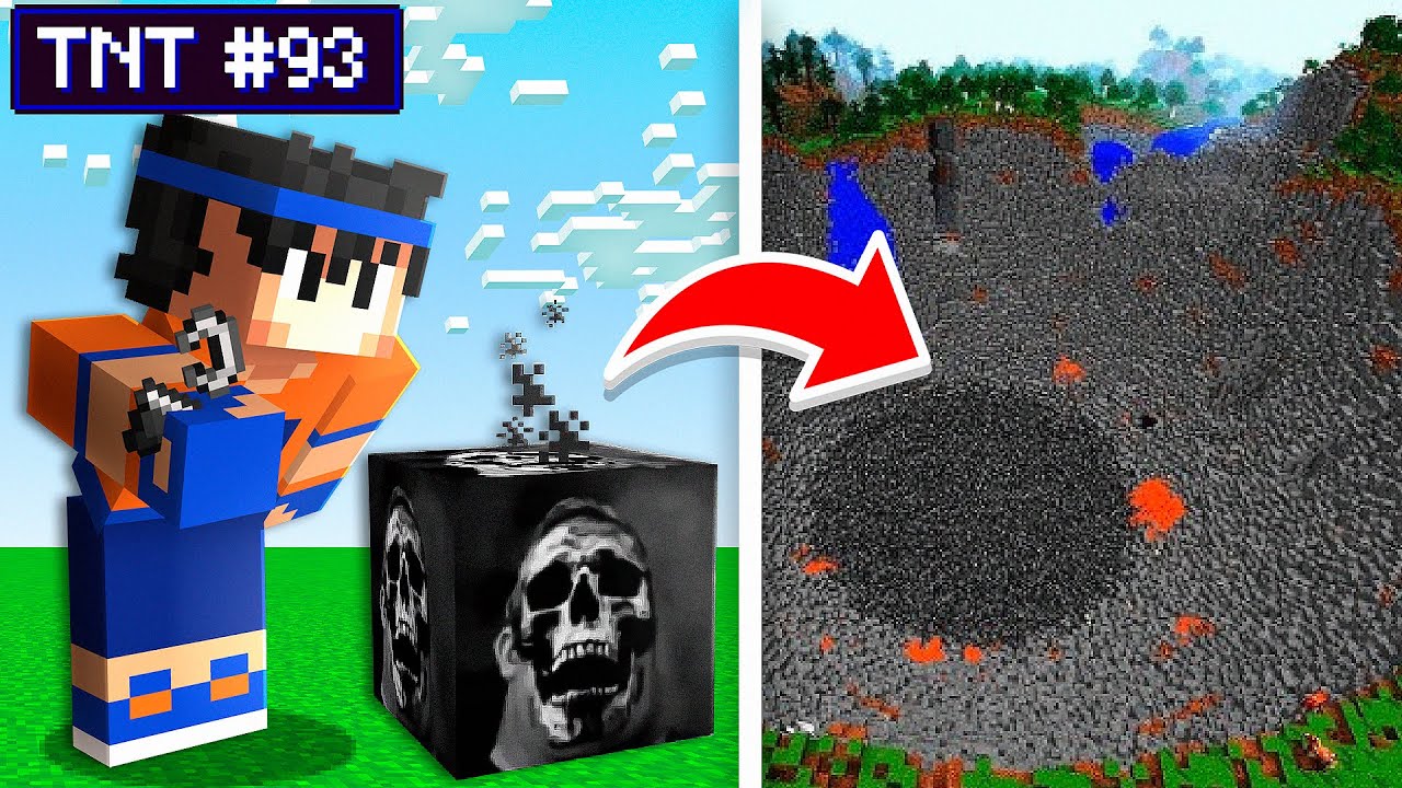Testei as TNTs que Foram BANIDAS do Minecraft...