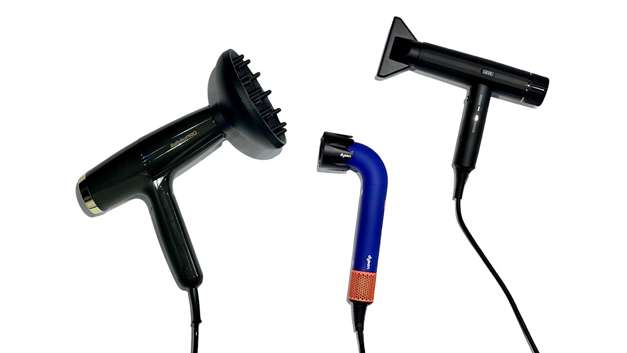 Сравнение трех самых популярных фенов в 2024 году: BaByliss Falco, JRL Forte PRO, Dyson Supersonic r