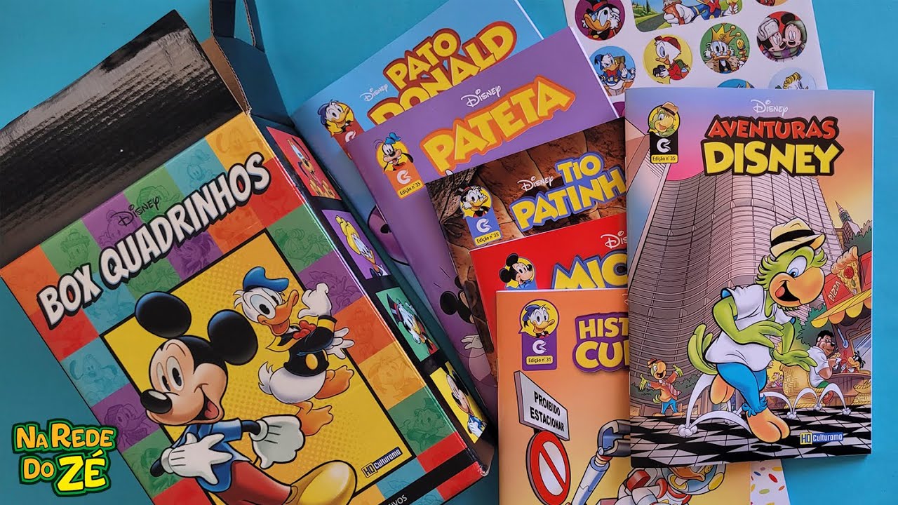 BOX DE QUADRINHOS DISNEY nº 35 - CULTURAMA