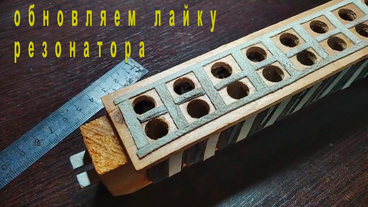 Меняем лайку  резонатора баяна