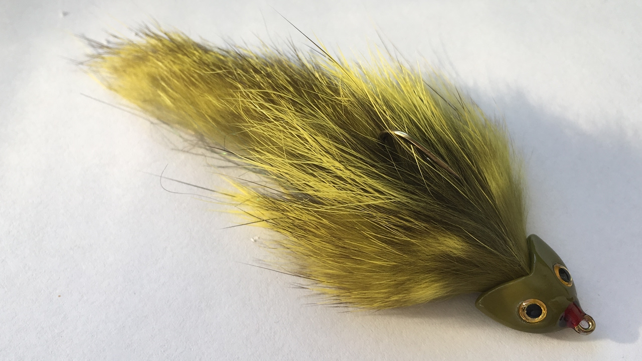 Olive Sculpin streamer  (Głowacz) Fly Tying