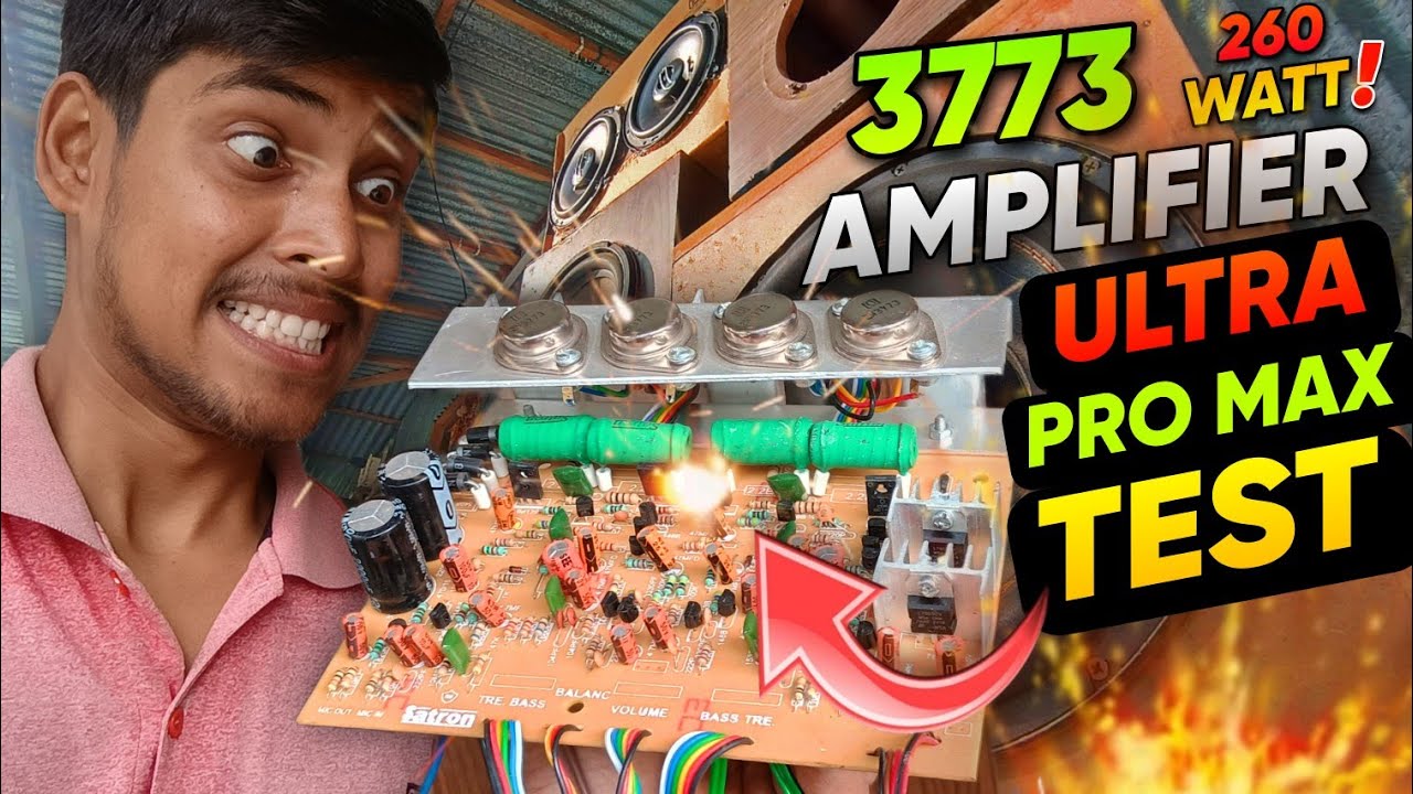 3773 Amplifier Ultra Pro Max Testing.. | 3773 Amplifier Real Truth Exposed.. | 2N3773 2025 Model..