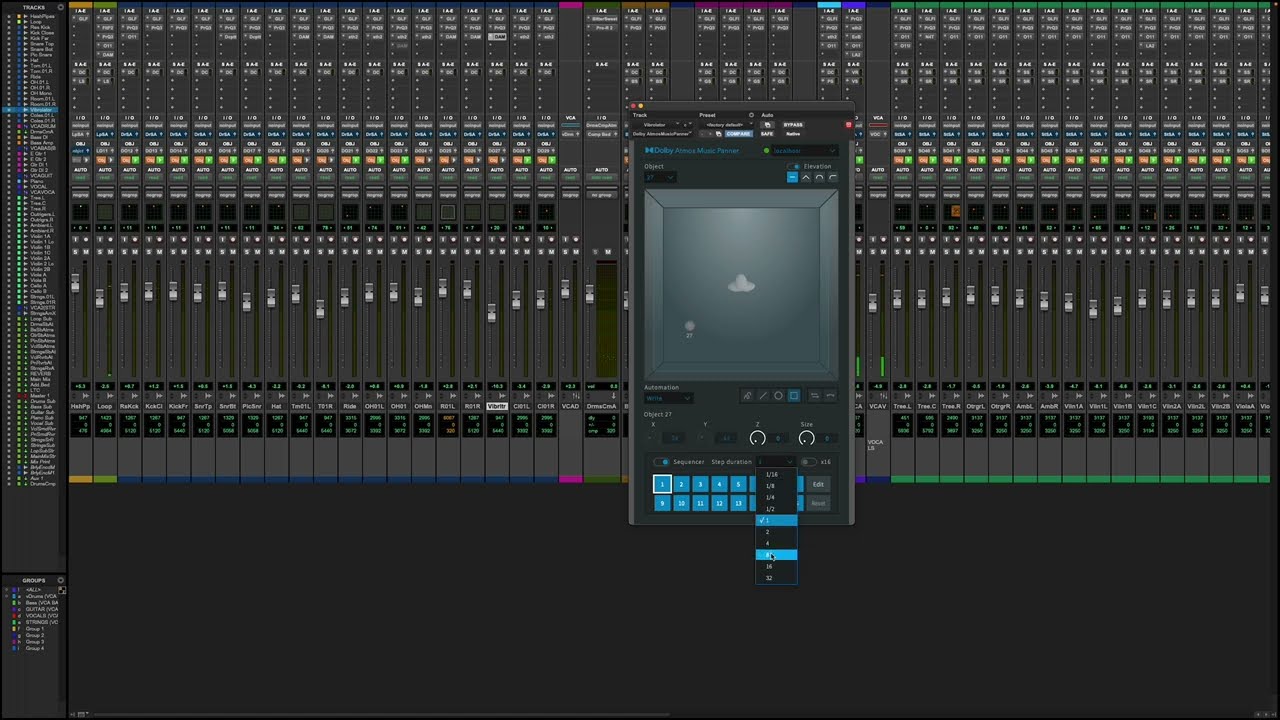HOW TO USE DOLBY ATMOS MUSIC PANNER PLUG-IN | PRO TOOLS