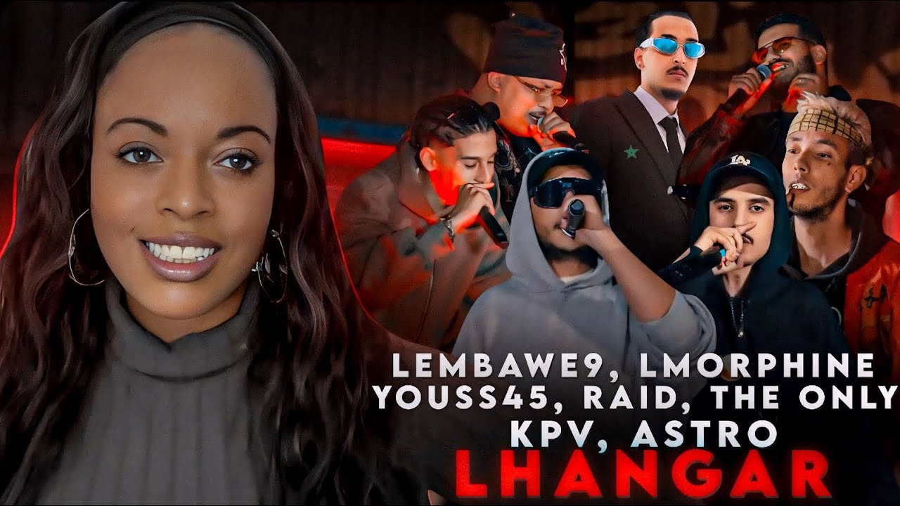 Lembawe9, Lmorphine, Youss45, Raid, The only, Kpv, Astro LHANGAR LIVE CYPHER (Reaction) 🇲🇦😍
