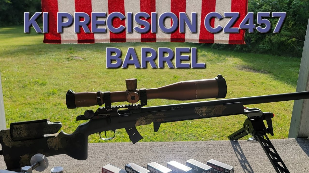 KI PRECISION CZ457 BARREL AMMO TESTING!