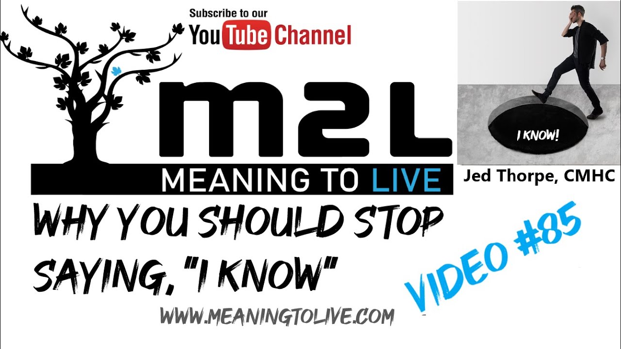 Why You Should Stop Saying, 