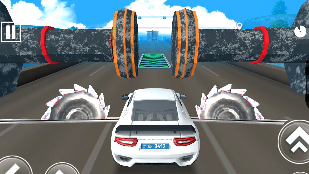 DEADLY RACE #26 Sports Car Bumps Challenge 3d Gameplay Android IOS