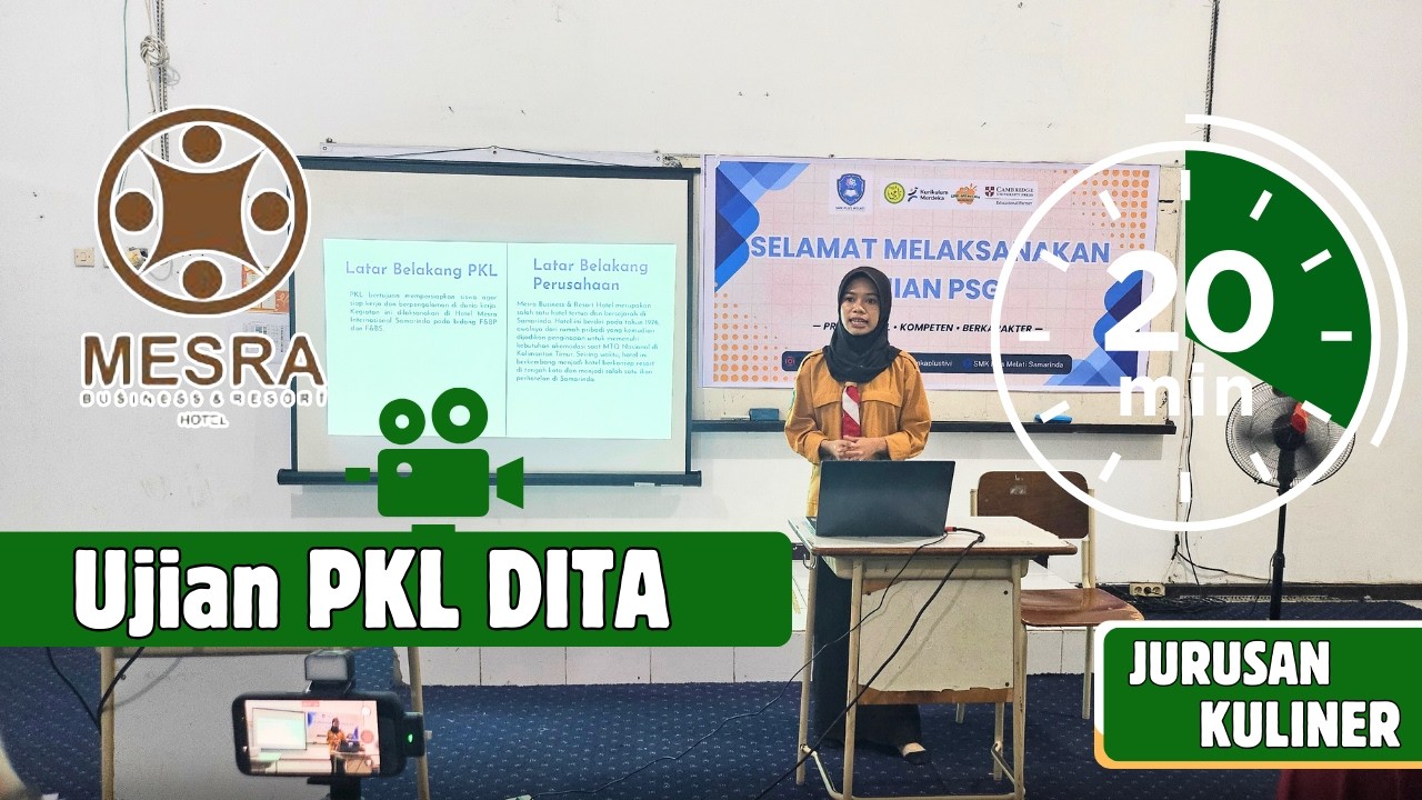 Presentasi Sidang  Laporan PKL SMK - Dita (Jurusan Kuliner)