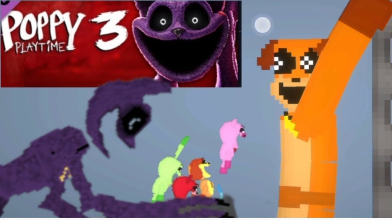 Catnap furioso 'Dogday - Smiling critters'Poppy Playtime Chapter 3#peopleplayground#poppyplaytime