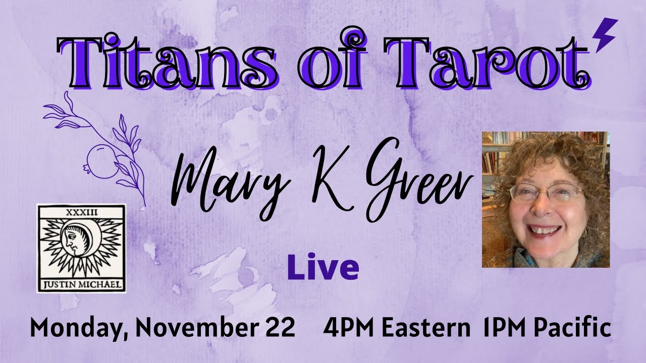 Mary K. Greer, Titans of Tarot Interview