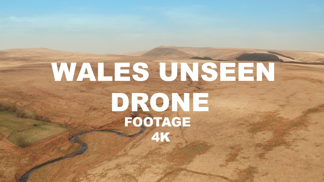 Unbelievable Views of Wales from the Skies - 4K Drone Footage