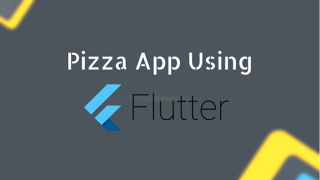 Pizza Ordering App with Flutter