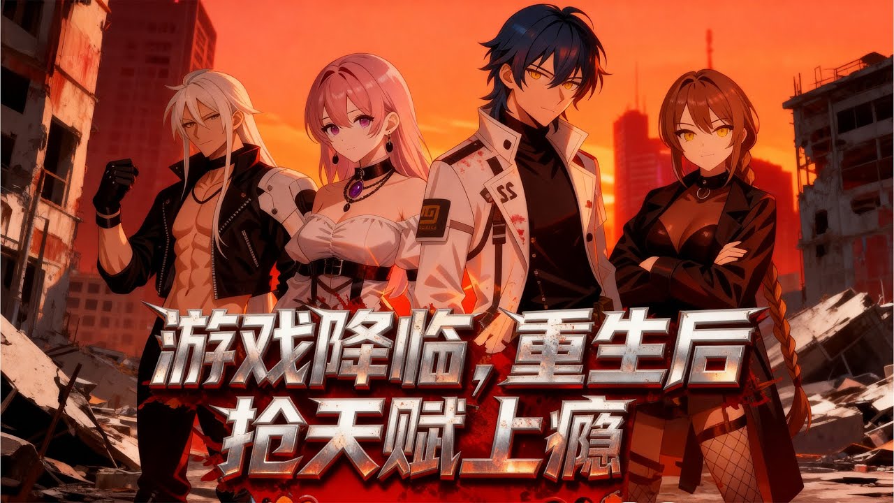 《遊戲降臨，重生後搶天賦上癮！》🔥【全人類危機！遊戲降臨吞噬世界，重生者搶天賦上癮，碾壓所有玩家！】🔥