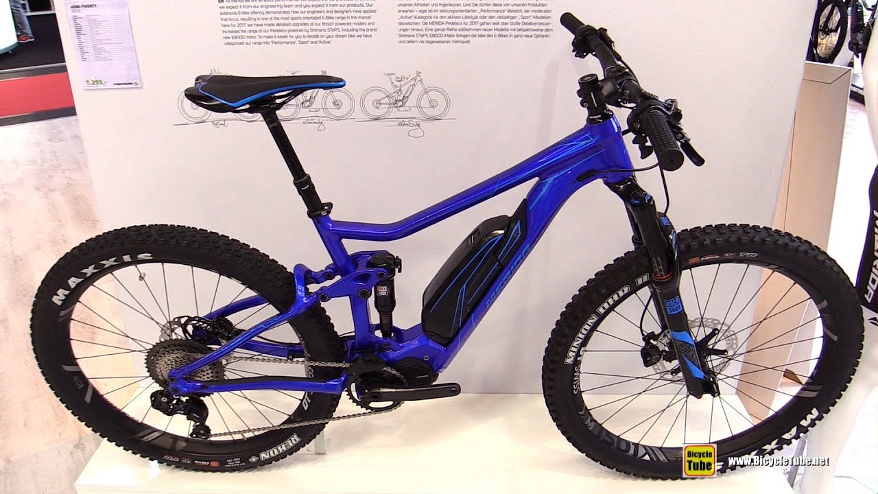 2017 Merida e-One Twenty 900E Electric Mountain Bike - Walkaround - 2016 Eurobike