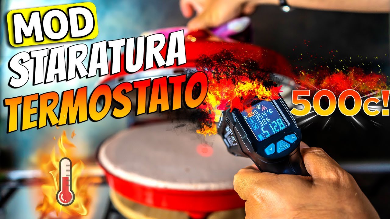 Staratura e bypass termostato fornetti pizza Spice Caliente e simili