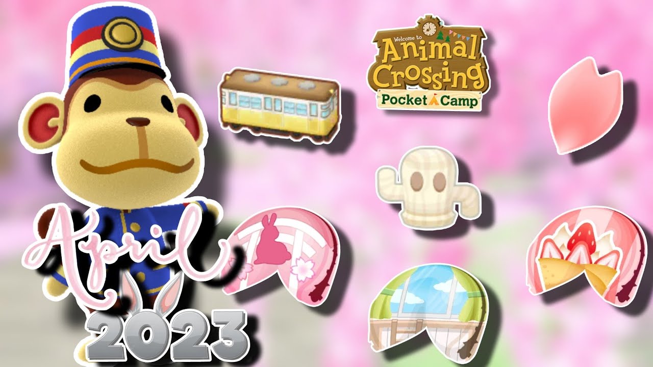 April 2023 Items & Events 🌸 | Animal Crossing Pocket Camp