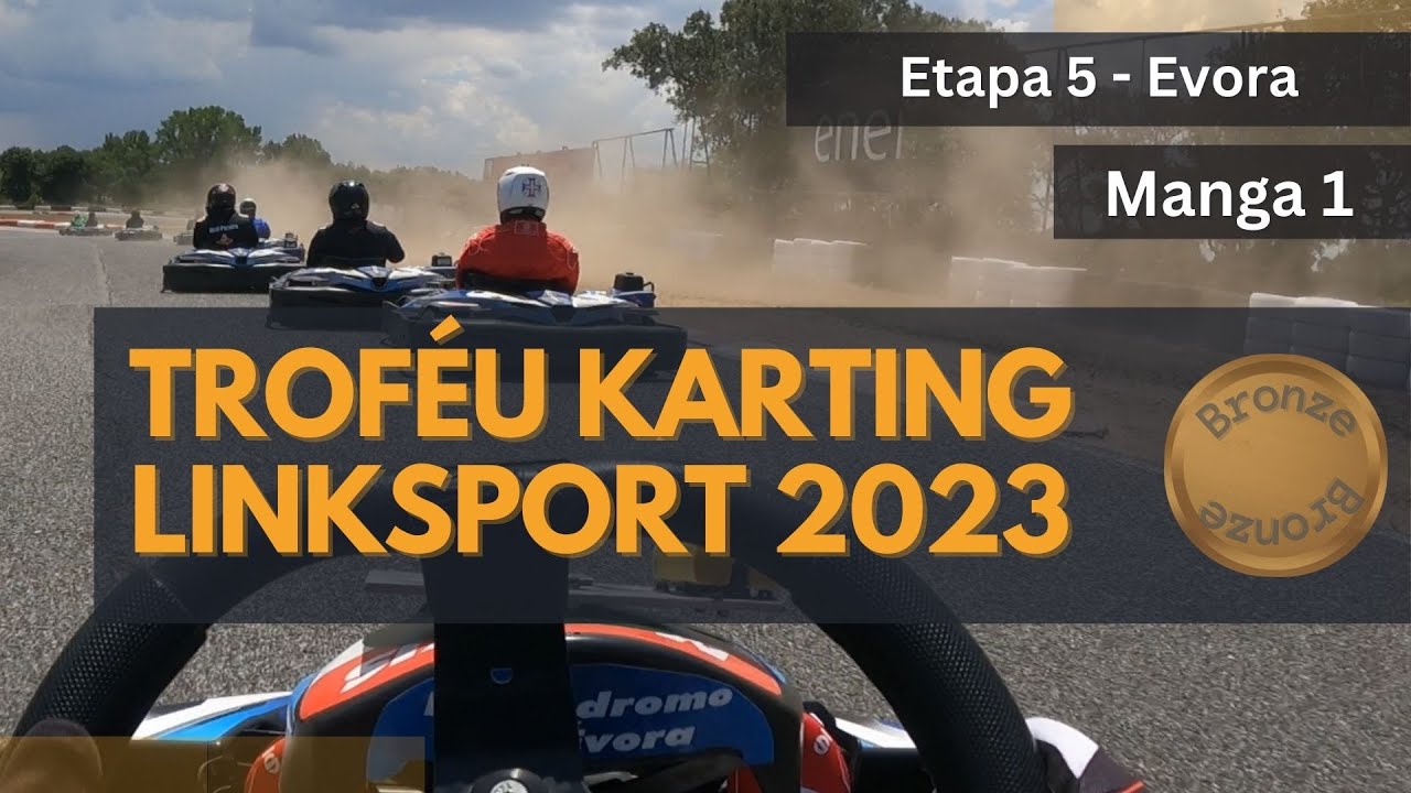 Kartódromo de Évora (inverso) | M1 | P13 | Troféu Karting Linksport 2023 | Etapa 5 | Bronze
