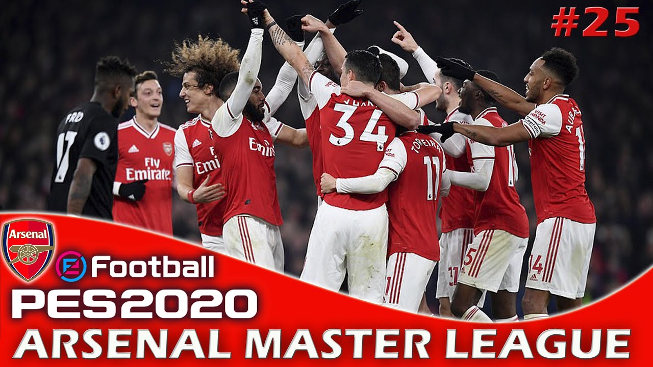 eFootball PES 2020 Arsenal Master League #25 - Two of the craziest matches this season!