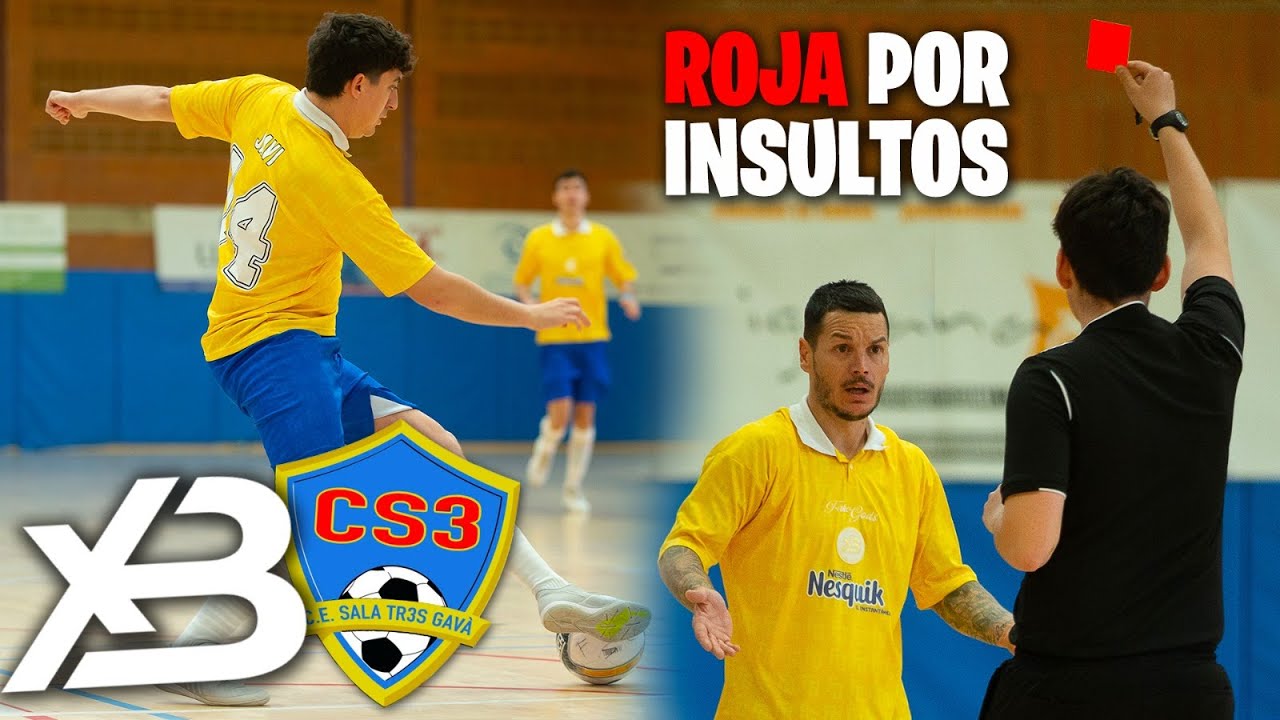 PARTIDAZO MUY TENSO con GOLAZOS, ROJA por INSULTOS, REGATES y MUCHA TENSION