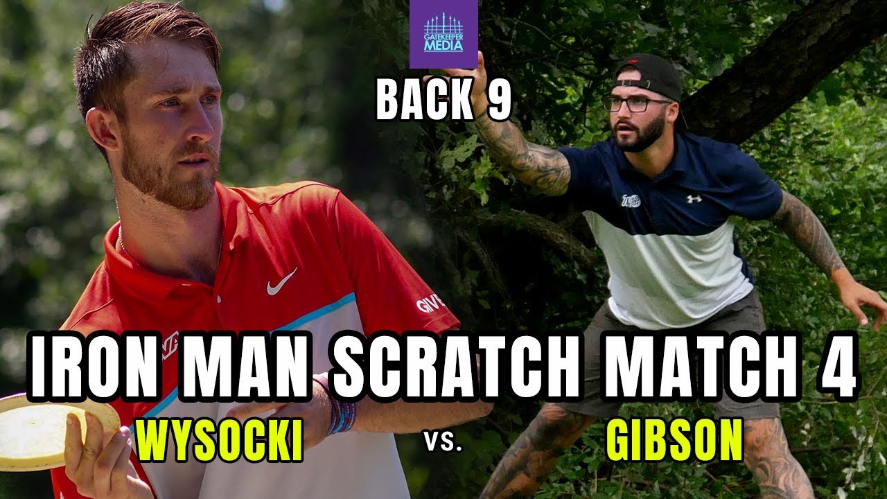 IRON MAN SCRATCH MATCH #4 | Ledgestone Open | Ricky Wysocki vs. Drew Gibson | BACK 9