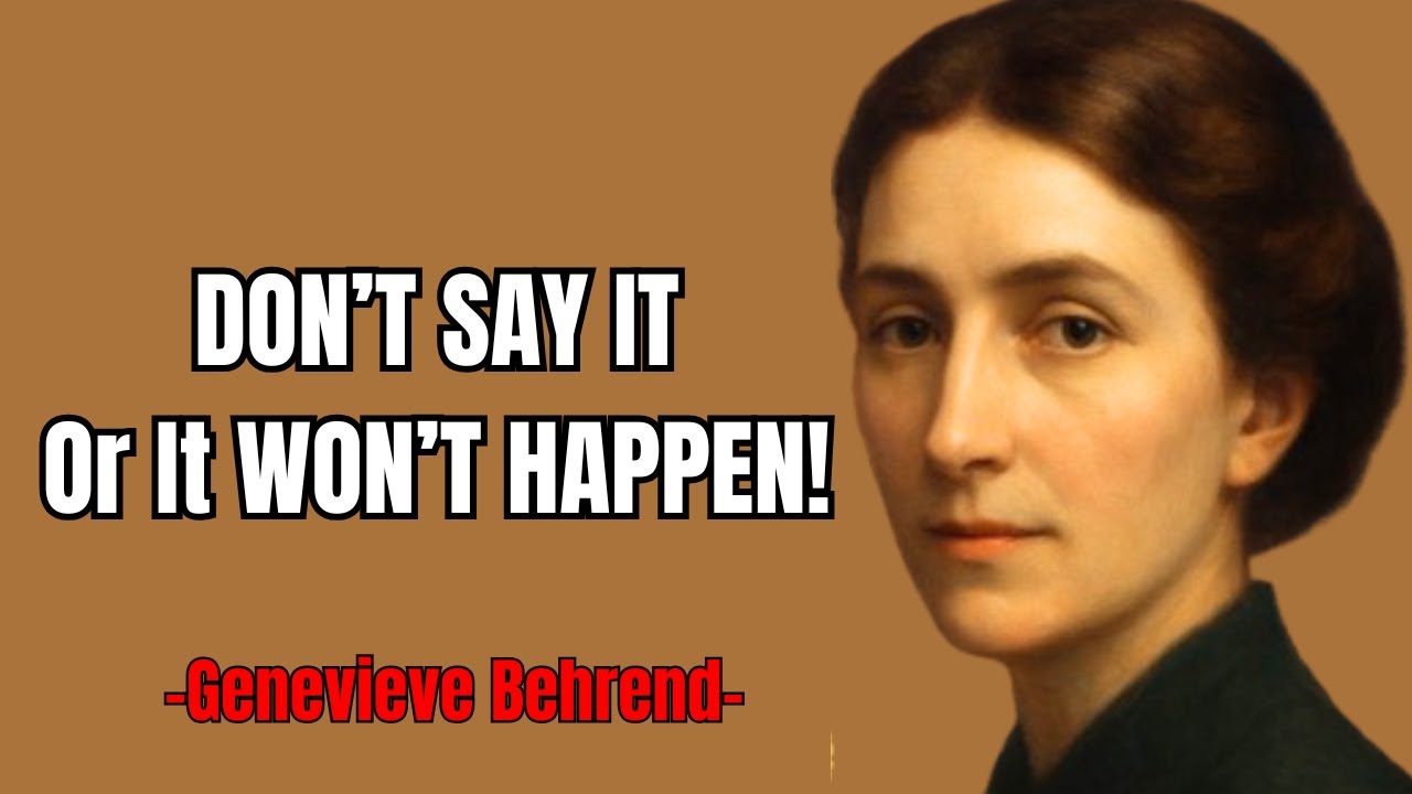 Never Speak Your Desire Out Loud &mdash; Genevieve&rsquo;s Sacred Rule!