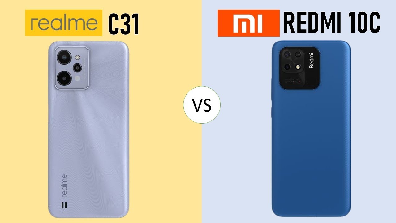 REALME C31 VS REDMI 10C || FULL SPECS COMPARISON || HD