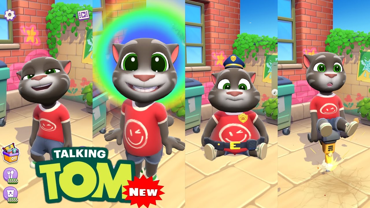 Talking Tom Cat 2025 Full Game - Full Screen - Android iOS