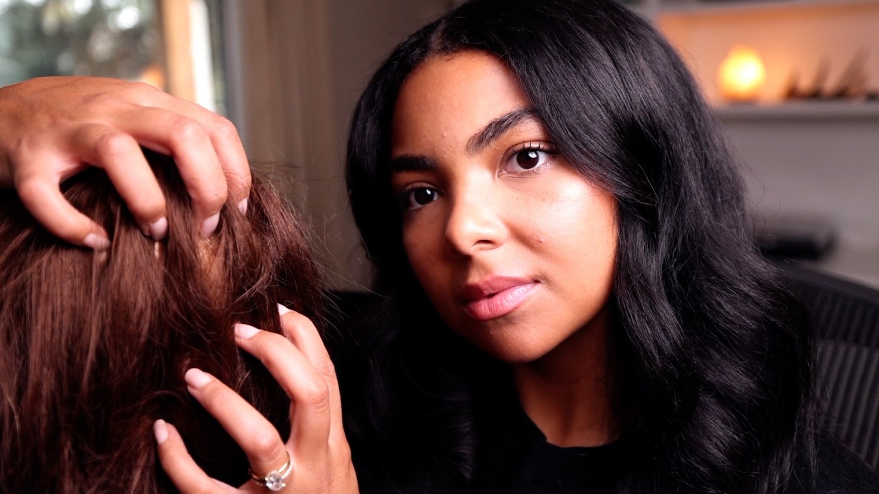 ASMR Relaxing Scalp Scratching and Massage | No Talking