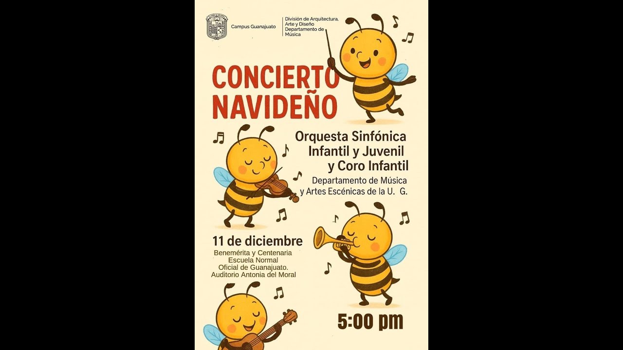 POSADA MEXICANA (OSIDeMAE, Concierto Navideño 2025), Director: José Rafael Melgar Azanza
