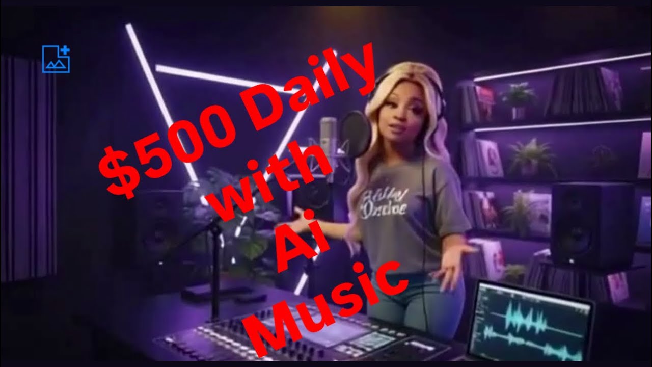 Make an extra 500 to 1,000 a month creating music with Ai