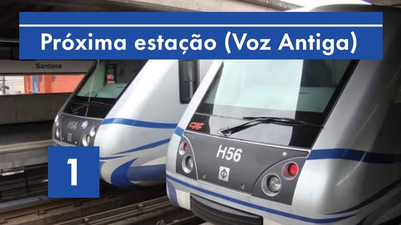 Avisos sonoros antigos da Linha 1-Azul | Canal Metroferroviário